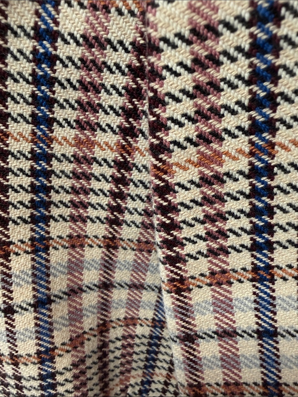 Veronica Beard Sport Coat in Cream, Blue & Brown - Picture 3 of 3